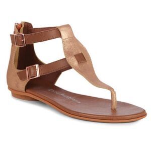 EMU Australia HOVEA Ever Natural Cow Leather Gladiator Flat Sandals